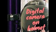 How to mount Digital Camera on Helmet || Vlog 3||