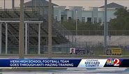 Viera High School football team goes through anti-hazing training after video surfaces