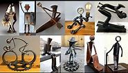 Scrap Metal Human Art / Easy Projects For Beginners