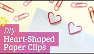 DIY Heart Paper Clips | Valentine's Day | Sea Lemon