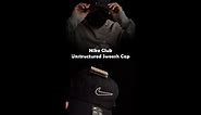 Nike Club Unstructured Swoosh Cap I Detail & Fit In