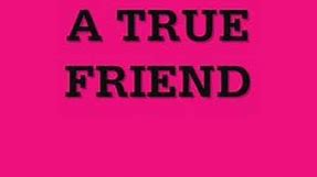 True Friends by Hannah Montana (you're*)