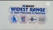 Waves WDF318 Double door Deep Freezer review 18 cubic feet