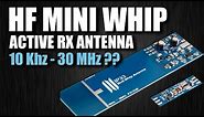 HF Mini Whip Active Antenna 10Khz - 30 MHz