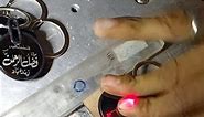 Laser Engraving on Metal Round keychain | Laser Marking on Metal Round keychain 5