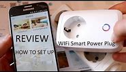 How to set up WiFi Smart Power Plug and REVIEW
