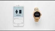 Michael Kors Access - How To Update Setup iPhone