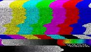 TV Color Bars - Distorted with Static and Timecode on Make a GIF