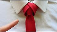 How to tie a tie - Tulip necktie knot tutorial