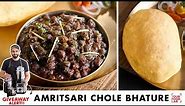 Amritsari Chole Bhature Recipe | Tips for Fluffy Bhatura | अमृतसरी छोले भटूरे | Chef Sanjyot Keer