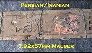 Uncrating Persian/Iranian 7.92 Mauser Ammo