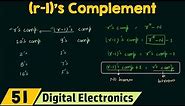 (r-1)'s Complement