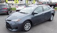 *SOLD* 2017 Toyota Corolla LE Walkaround, Start up, Tour and Overview