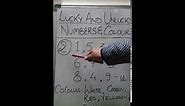 In Numerology: Lucky numbers and colors for 1-9 in numerology