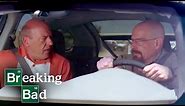 Walter White Deliberately Wrecks His Car on a RIde Along | Crawl Space | Breaking Bad