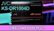 Is the JVC KS-DR1004D Micro 4-channel amplifier, does it have any power?