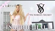 Victoria's Secret Winter 2022 Lingerie Haul | Huge Lingerie & Pajamas Try On Haul |