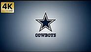 Dallas Cowboys NFL Animated Logo Team Intro - 4K Background