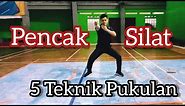 5 Teknik Pukulan dalam Pencak Silat (Pukulan lurus/depan, tegak, bandul, melingkar, dan samping)