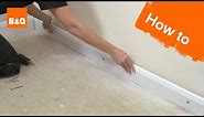 How to fit skirting boards part 2: fixing the skirting boards