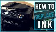 How To Replace Ink Cartridge On An Epson Printer. EASY Instructions! to change ink.