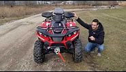 MSA 300cc Utility ATV 4X4 With Rear Ball Hitch Optional Winch & More