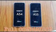 oppo A55 vs oppo A54 full Comparison with Design, Display, UI Features
