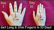 Lose Finger Fat in 1 Week - Simple Exercises to Get Long Fingers | Slim Fingers | Thin Fingers