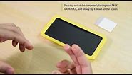 iVoler Tempered Glass Film Screen Protector Installation with Easy Frame for iPhone