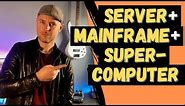 SERVER vs MAINFRAME vs SUPERCOMPUTER | What is the difference? [Overview]