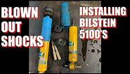 Bilstein 5100 Shocks Installed on 2017 Ram 1500 2wd