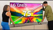 75" LG QNED new for 2023