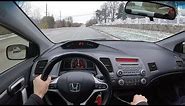 2008 Honda Civic Si with 214,000 miles - POV Review