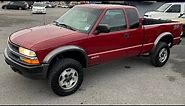 Test Drive 2003 Chevrolet S-10 Extended Cab 4x4 ZR2 SOLD $8,500 Maple Motors #1367