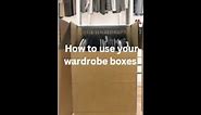 How to use your Wardrobe Boxes