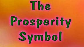 The Prosperity Symbol - sacred angelic code - ABUNDANCE & WEALTH - Sacred Geometry Art