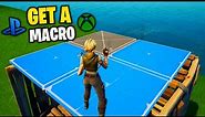 How To Get a MACRO on Console! (PS4/PS5/XBOX) | Fortnite Chapter 5 2024