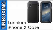 Lanhiem iPhone X Heavy Duty Case Unboxing