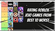 Ranking Roblox JoJo Games From BEST to WORST!