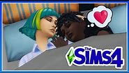 BED CUDDLES ARE BACK w/ THIS MOD! 💞 | The Sims 4 (by lowpolypancake)