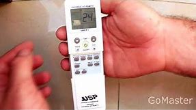 How to set and configure an Universal AC Remote Control