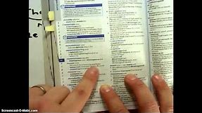 Using a French dictionary