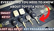 All you need to know about Toyota Keys Mechanical and Smart keys