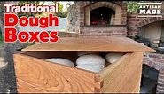 How To Build Wooden Pizza Dough Boxes / Traditional Dough Proofing Boxes / DIY Woodworking