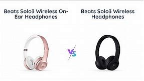 Beats Solo3 Wireless Headphones Comparison: Rose Gold vs Black