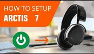 How to setup Steelseries Arctis 7