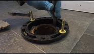 cast iron toilet flange replacement