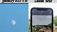 Samsung galaxy VS iPhone 11 Pro Zoom Tesl