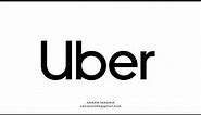Uber Logo Animation || 2D logo animation || UBER
