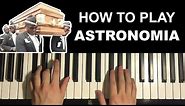 Astronomia - Coffin Dance Meme Song (Piano Tutorial Lesson)